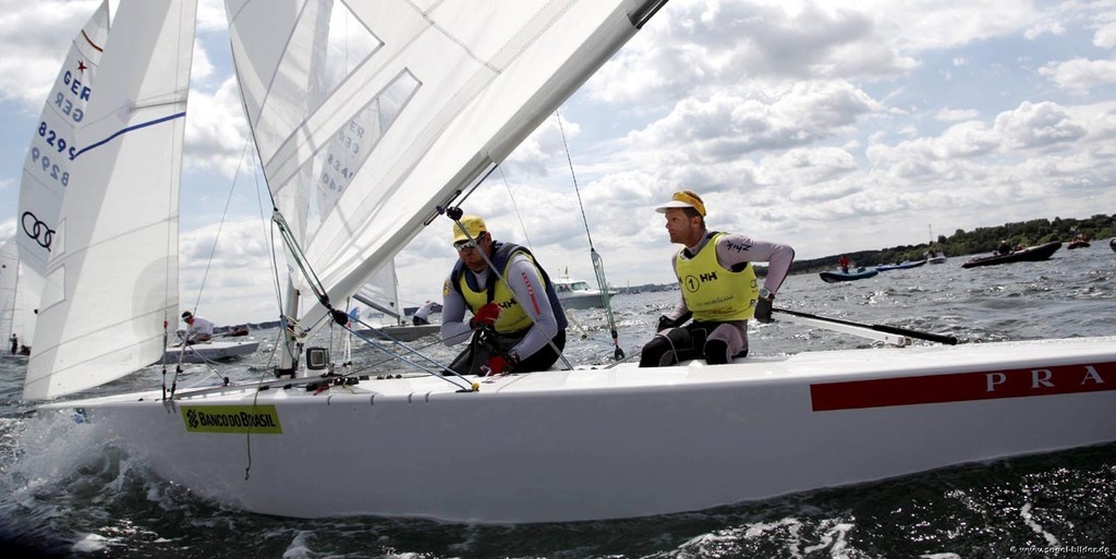 Kieler Woche 2010  Medal Race Star BRA 8255<br />
Robert Scheidt and Bruno Prada<br />
Photo: Eigentum von © segel-bilder.de bzw.  © Kieler Woche www.KielerWoche.de